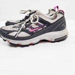 Nike Running Shoes Size 9 Gray Pink Alvord Series Trail Shoes 31601-061